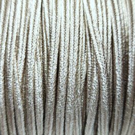 Italian Soutache Cord - 3mm - Metallic Light Gold