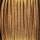 Olasz sujtás zsinór - 3mm - Metallic Roman Gold