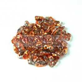 Super8® Czech 2 Hole Bead - 2.2x4.7mm - Crystal Sunset