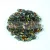 Super8® cseh kétlyukú gyöngy - 2.2x4.7mm - Crystal Marea
