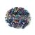 Super8® cseh kétlyukú gyöngy - 2.2x4.7mm - Crystal Magic Blue