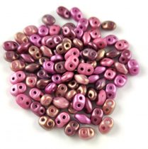 Czech Superduo bead mix - Purple Bronze - 10g