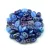 Cseh Superduo gyöngy mix - Sapphire - 10g