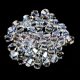 Swarovski bicone 3mm - Crystal Shimmer