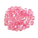 Swarovski bicone 3mm - Light Rose Shimmer