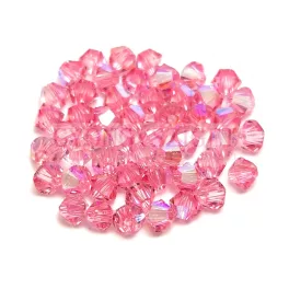 Swarovski bicone 3mm - Light Rose Shimmer
