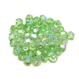 Swarovski bicone 3mm - Peridot Shimmer