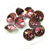 Swarovski chaton - 8mm -  Crystal Antique Pink  - 1088