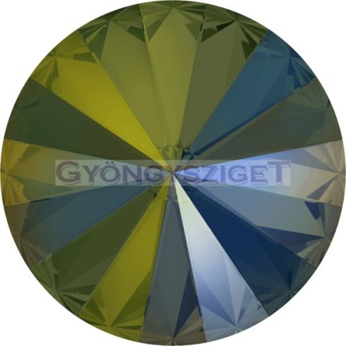 Swarovski rivoli 12mm - Crystal Iridescent Green