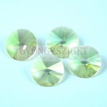 Swarovski rivoli 14mm - Crystal Luminous Green - unfoiled
