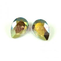 Swarovski pear - 14x10mm - Crystal Iridescent Green
