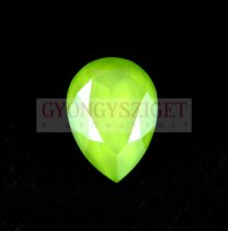 Swarovski pear - Crystal Lime - 18x13mm