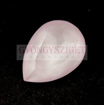 Swarovski pear - Crystal Powder Rose - 18x13mm