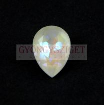 Swarovski pear - Crystal Light Grey Delite - 18x13mm