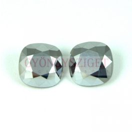 Swarovski round square - light chrome - 12mm