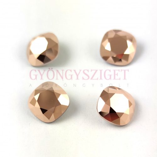Swarovski round square - Crystal Rose Gold - 10mm