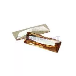 Swarovski-princess baquette-crystal goldenshadow-15x5mm