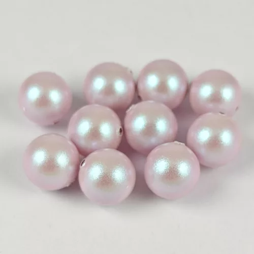 Swarovski igazgyöngy utánzat - Iridescent Dreamy Rose -8mm