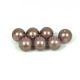 Swarovski imitation pearl - velvet brown - 4mm