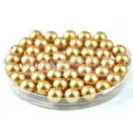Swarovski igazgyöngy utánzat - vintage gold -8mm