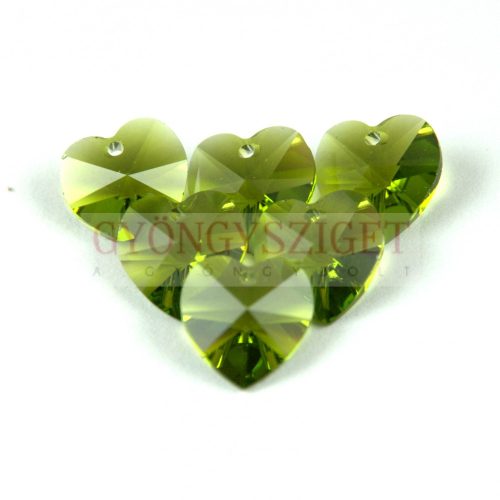 Swarovski beadable heart 10.3x10.0 mm - Olivine