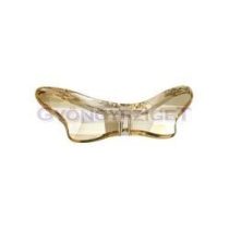   Swarovski dragonfly Pendant/Charm 45mm - crystal golden shadow