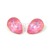 Swarovski pear - 14x10mm - Crystal Lotus Pink Delite