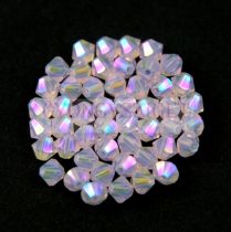 Swarovski bicone 3mm - Rose Water Opal Shimmer 2x