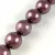 Swarovski imitation pearl - Burgundy  - 12mm
