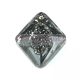 Swarovski Pendant - Growing Crystal Rhombus - Crystal Silver Night - 26mm