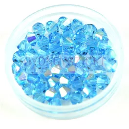 Swarovski bicone 3mm - Aquamarine AB