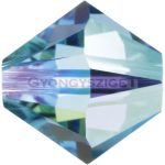Swarovski bicone 3mm - Aquamarine Shimmer
