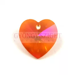 Swarovski fűzhető szív 18 x 17.5 mm - Crystal Astral Pink
