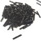 Bugle beads - Twisted - 12 x 2 mm - Jet