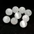 Selenite round bead - 6mm