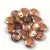Lentil with Asymetrical Hole - Czech Glass Bead - Crystal Apollo - 6mm