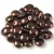 Lentil with Asymetrical Hole - Czech Glass Bead - Czech Glass Bead - Czech Glass Bead - Czech Glass Bead - sötét bronz -6mm