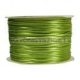 Selyem zsinór (rattail)-1mm-világos zöld