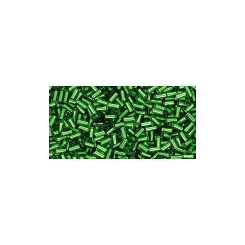 Toho szalmagyöngy - 27 - Silver-Lined Peridot - 3mm