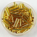 Toho szalmagyöngy - 22b - Silver Lined Med Topaz - 9mm