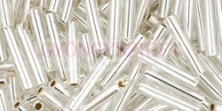 Toho szalmagyöngy - 21 - Silver Lined Crystal - 9mm
