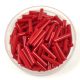 Toho Bugle Japanese Seed Bead  -  45  -  Opaque Pepper Red   -  size: 9mm