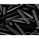 Toho Bugle Japanese Seed Bead  -  49  -  Jet  -  size: 9mm