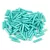 Toho Bugle Japanese Seed Bead  -  55  -  Opaque Turquoise Green   -  size: 9mm