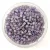 Toho Cube Japanese Glass Bead  -  166df  -  Transparent Rainbow Frosted Tanzanite  -  1.5 mm