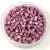 Toho Cube Japanese Glass Bead  -  1202  -  Marbled Opaque Pink - 1,5mm
