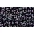Toho Demi Round Japanese Seed Bead  -  90  -  Metallic Amethyst Gunmetal  -  size: 11/0