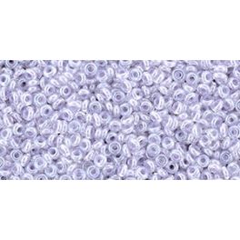   Toho demi round gyöngy - 1066 - Light Grape Lined Crystal - 11/0