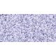 Toho demi round gyöngy - 1066 - Light Grape Lined Crystal - 11/0