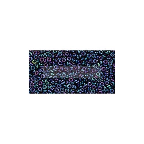 Toho Demi Round Japanese Seed Bead  -  505  -  Higher - Metallic Dragonfly  -  size: 11/0